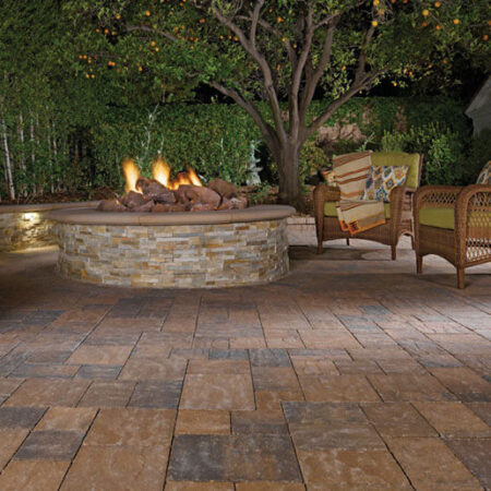 Cream Brown Charcoal Slate Stone-distressed