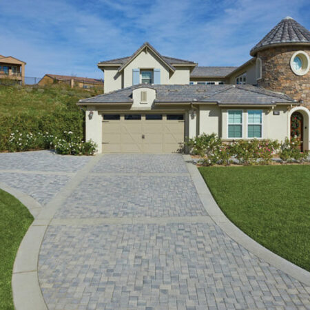 Paver Cobble Driveway